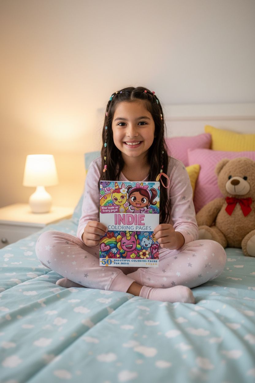 Indie personal coloring pages