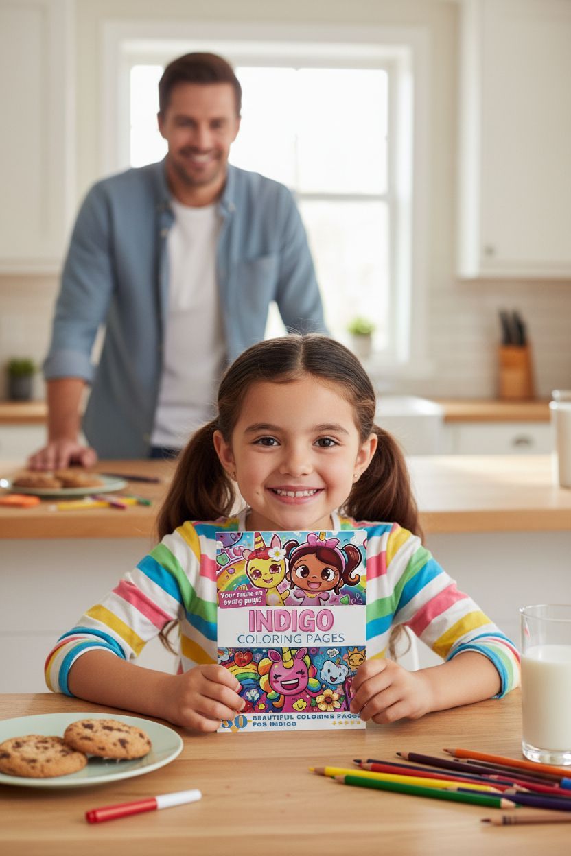 Indigo personal coloring pages