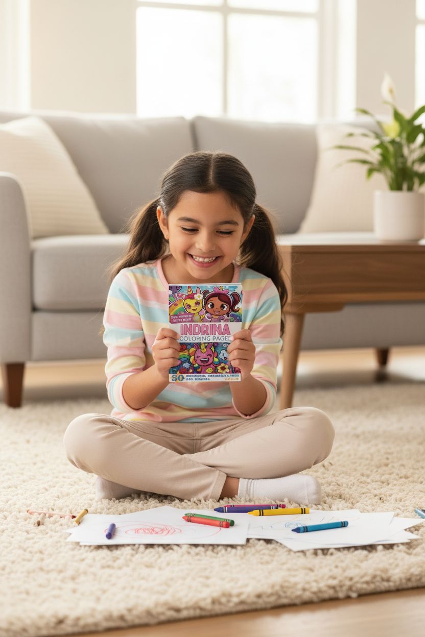 Indrina personal coloring pages