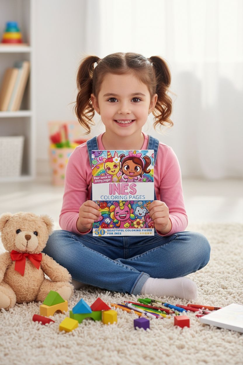 Ines personal coloring pages