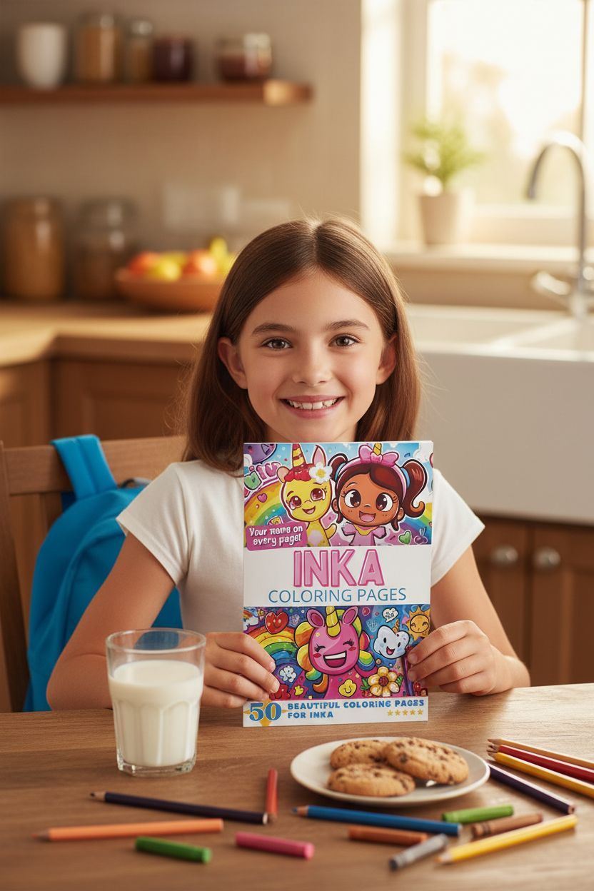 Inka personal coloring pages