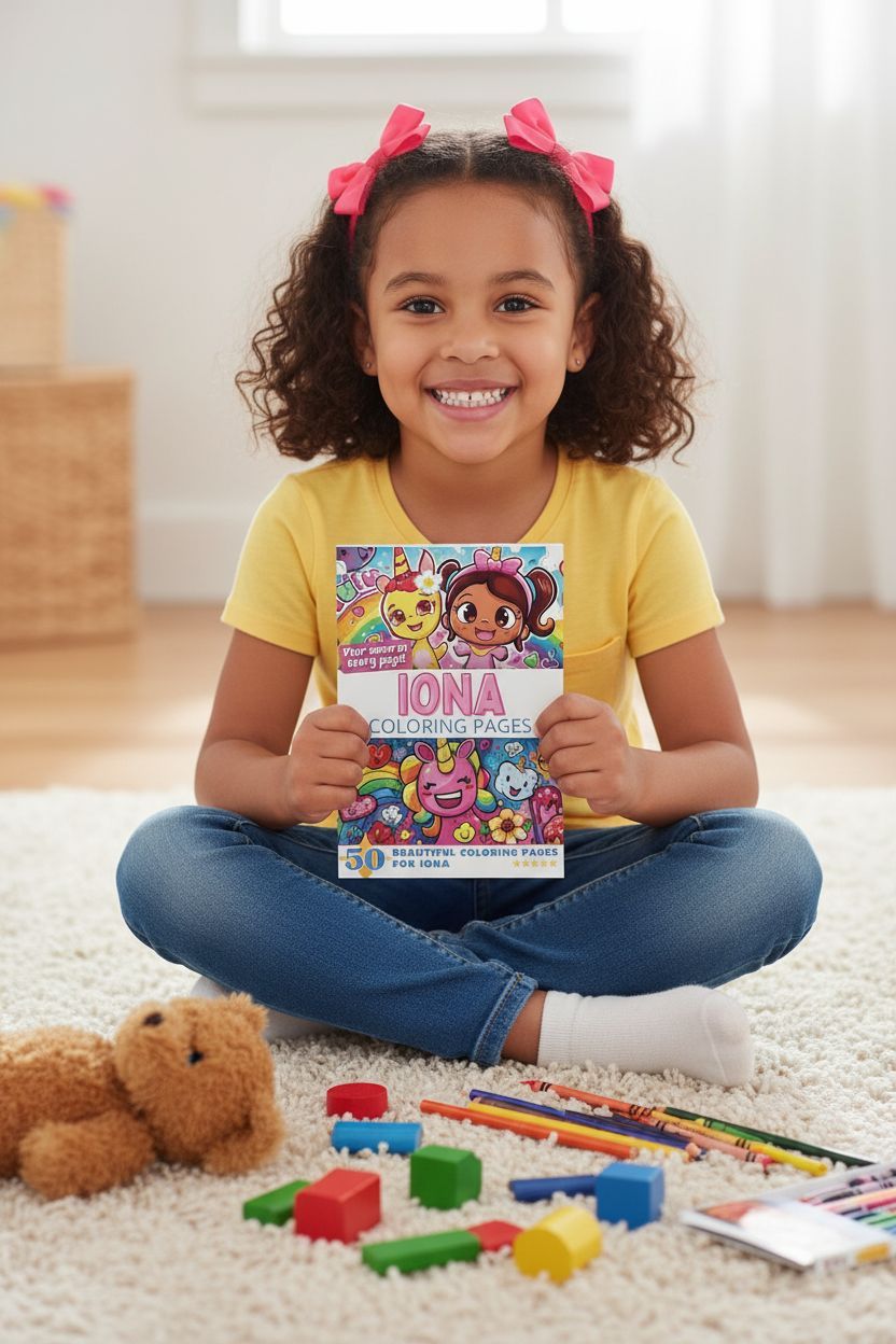 Iona personal coloring pages