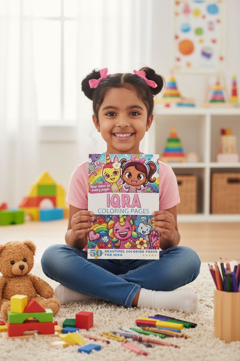 Iqra personal coloring pages