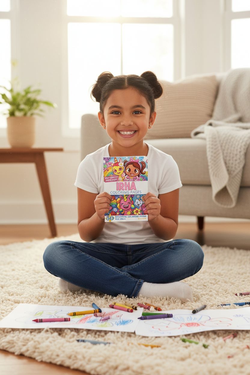 Irha personal coloring pages