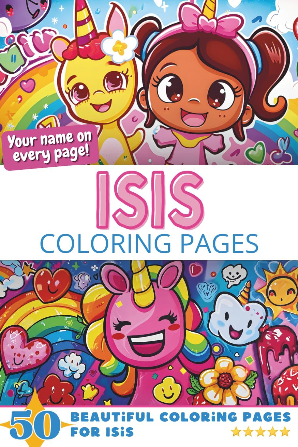 Isis Coloring Book Cover