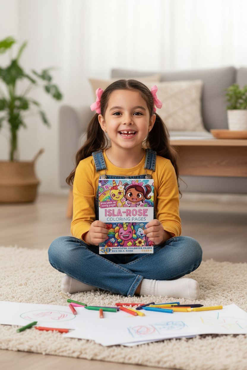 Isla-Rose personal coloring pages