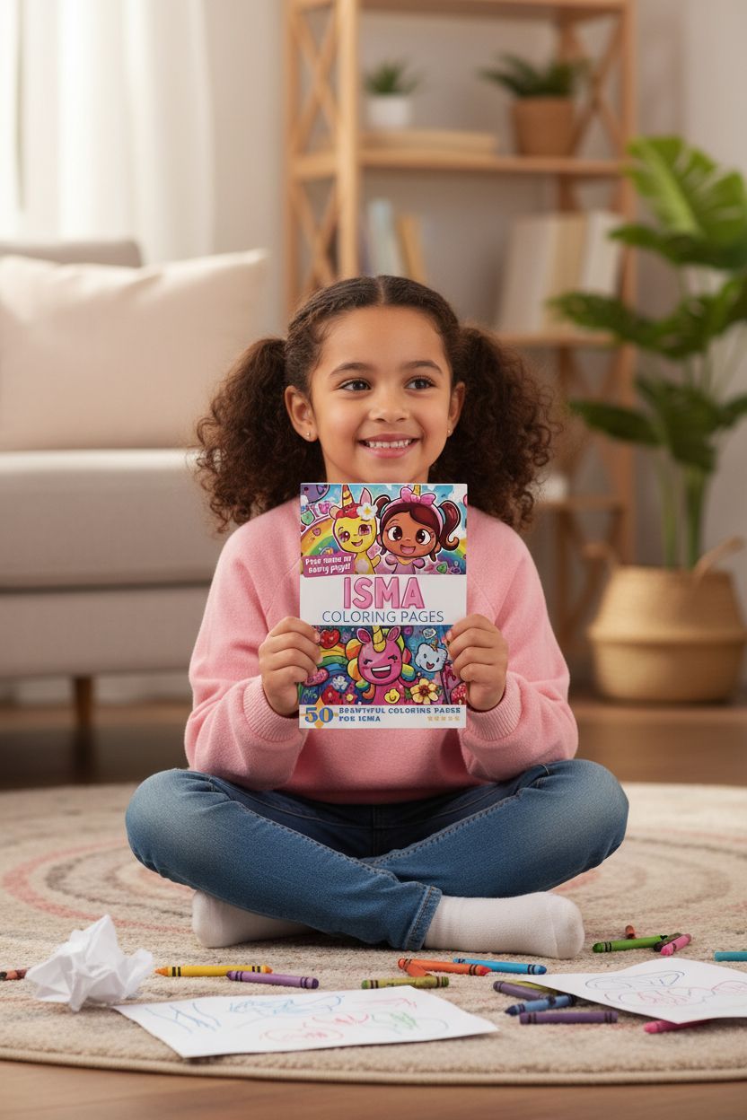 Isma personal coloring pages