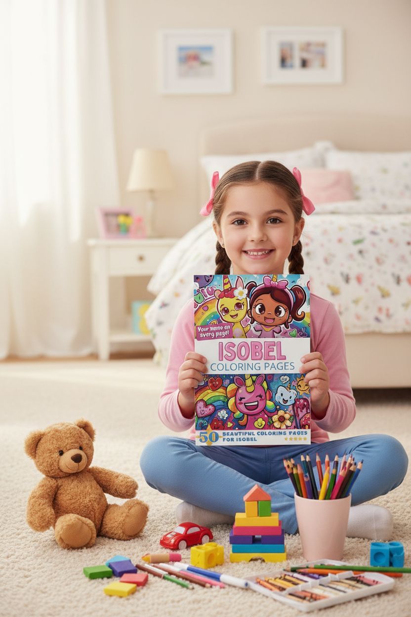 Isobel personal coloring pages