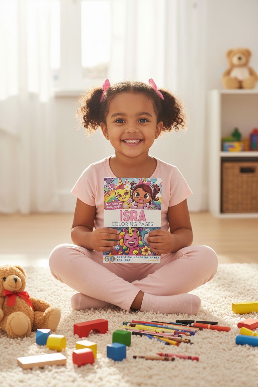 Isra personal coloring pages