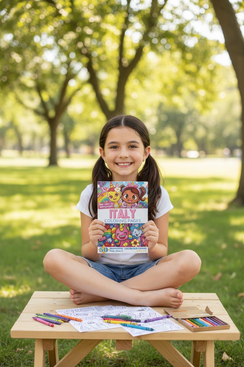 Italy personal coloring pages