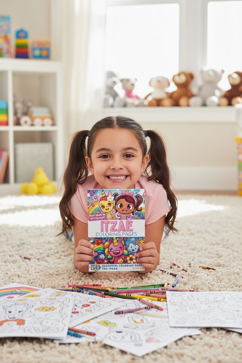 Itzae personal coloring pages