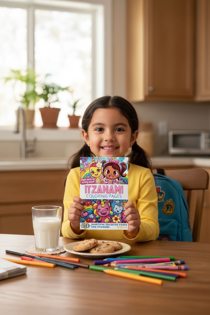 Itzanami personal coloring pages