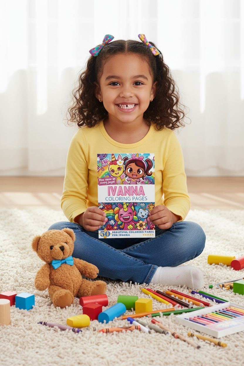 Ivanna personal coloring pages