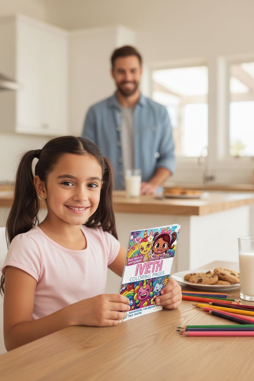 Iveth personal coloring pages