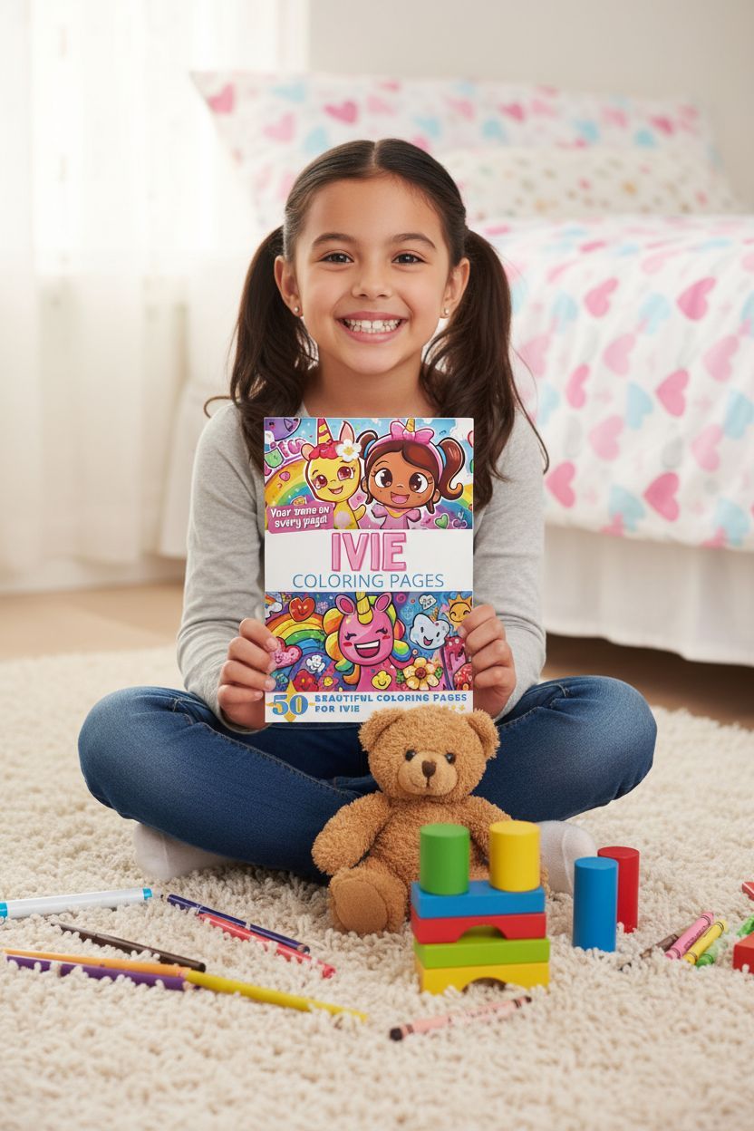 Ivie personal coloring pages