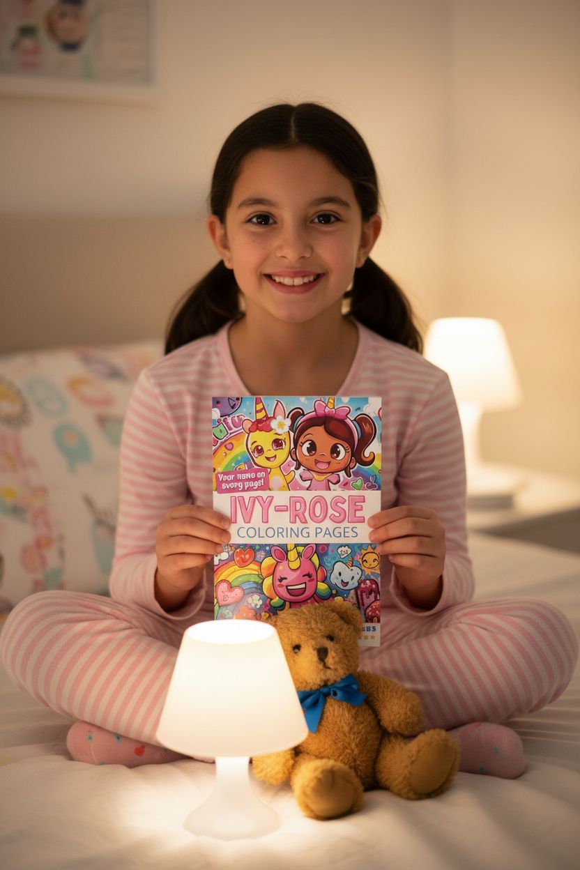 Ivy-Rose personal coloring pages