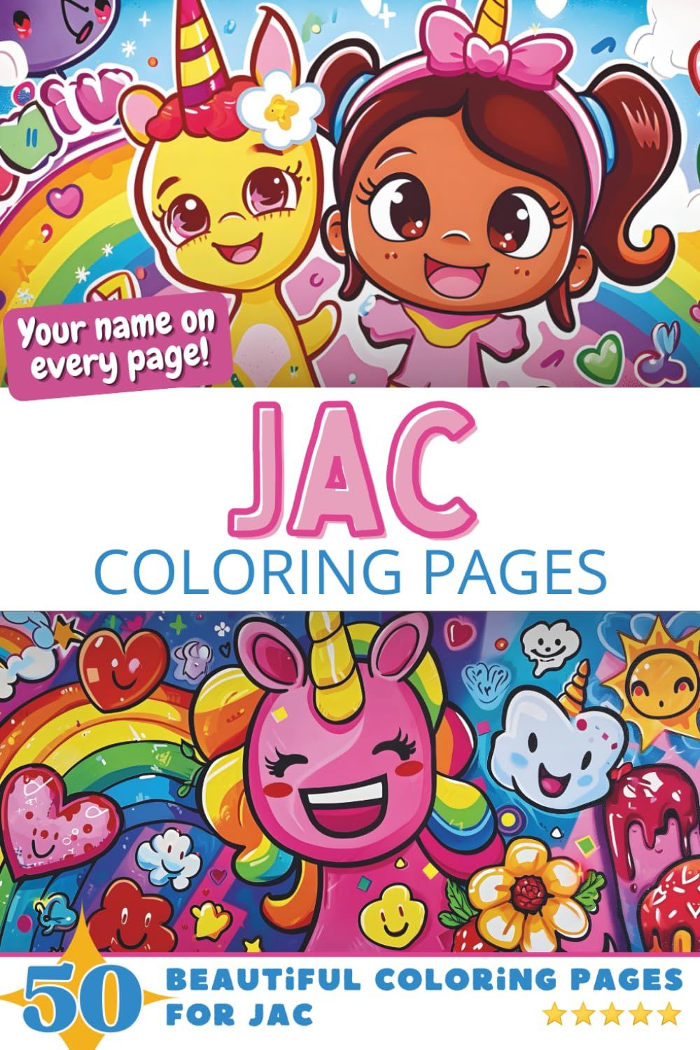 Jac Coloring Book Cover