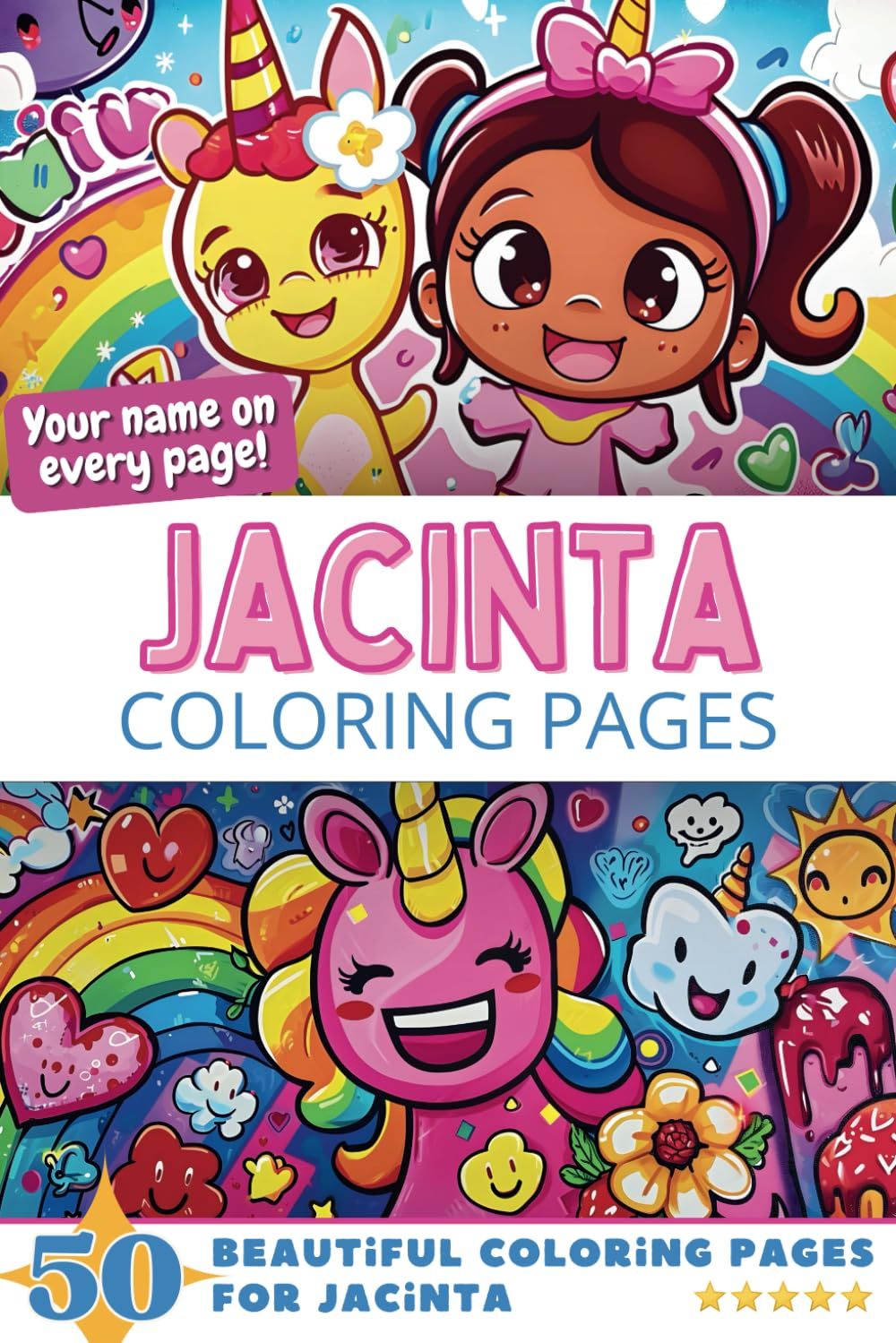 Jacinta Coloring Book Cover