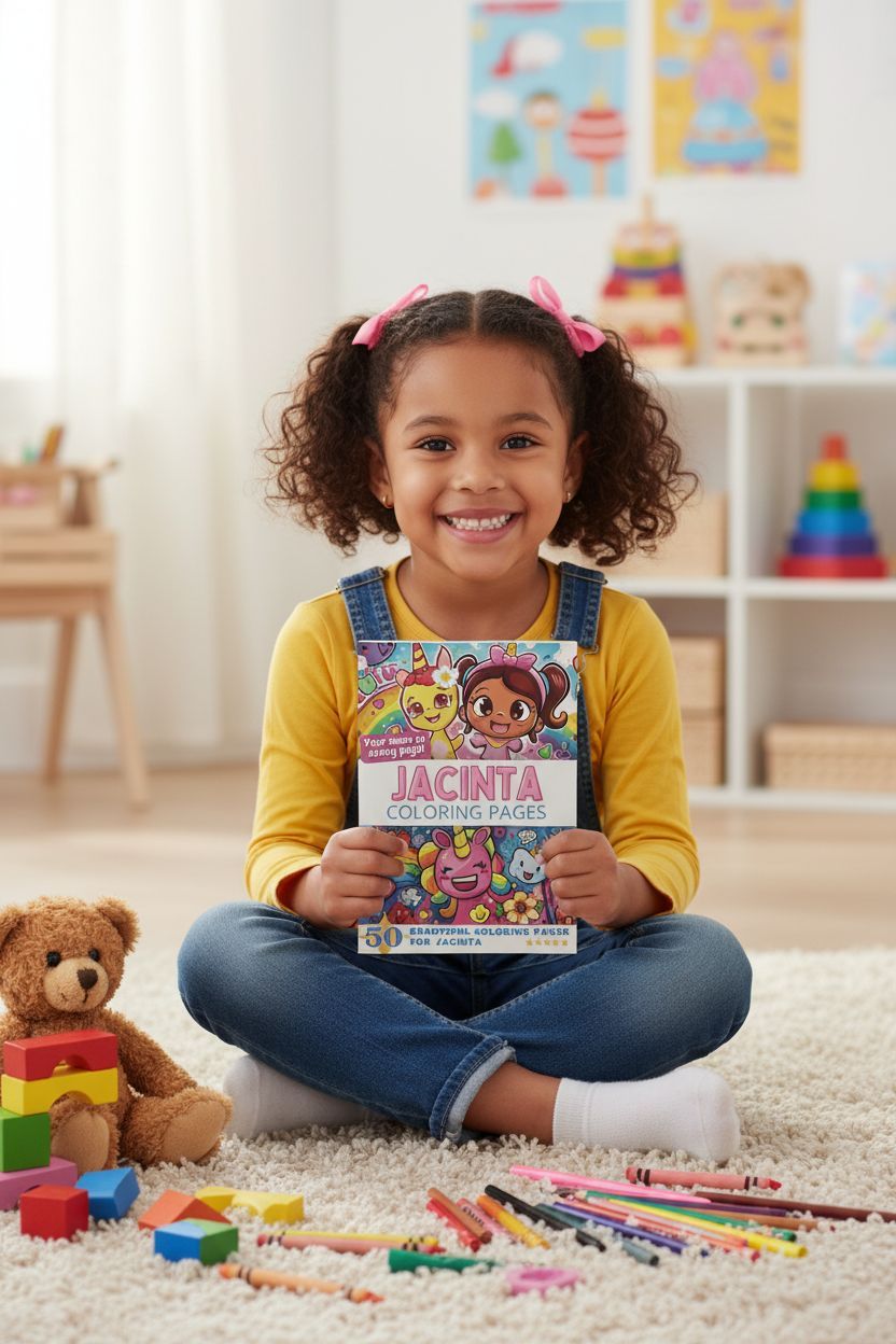 Jacinta personal coloring pages