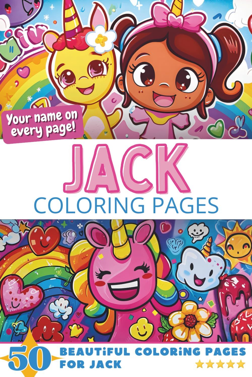Jack Coloring Book Cover