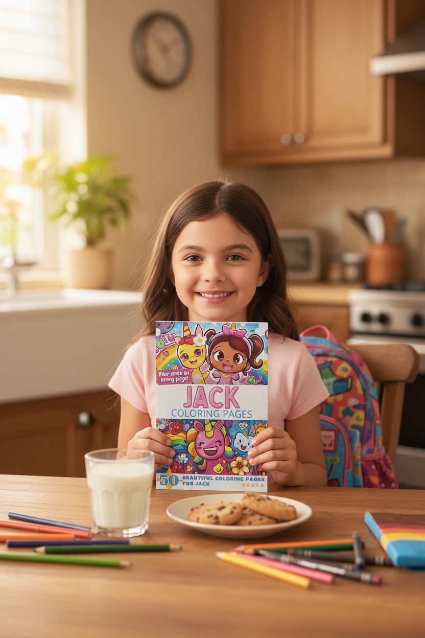 Jack personal coloring pages