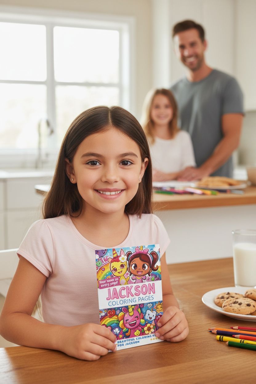 Jackson personal coloring pages