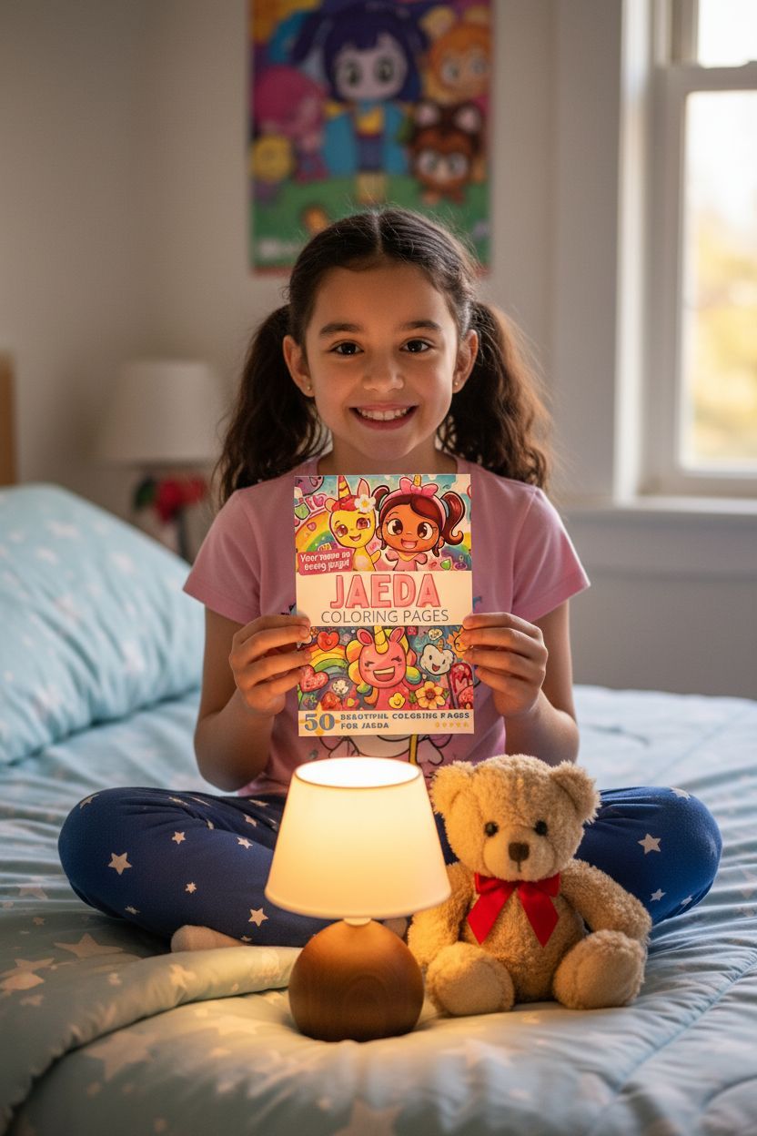 Jaeda personal coloring pages