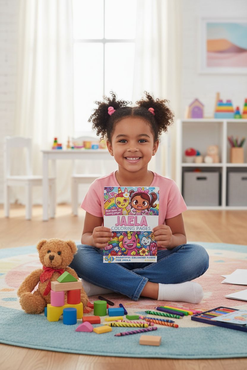 Jaela personal coloring pages