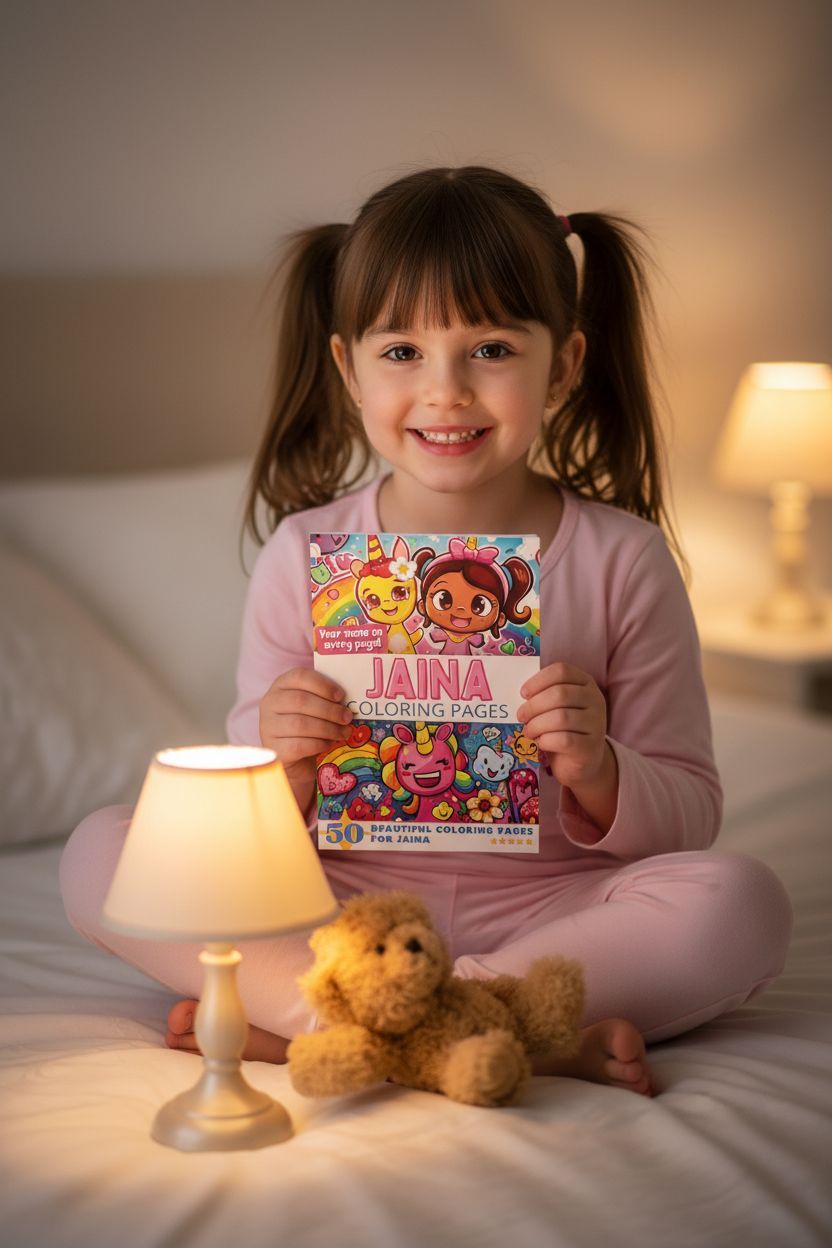 Jaina personal coloring pages