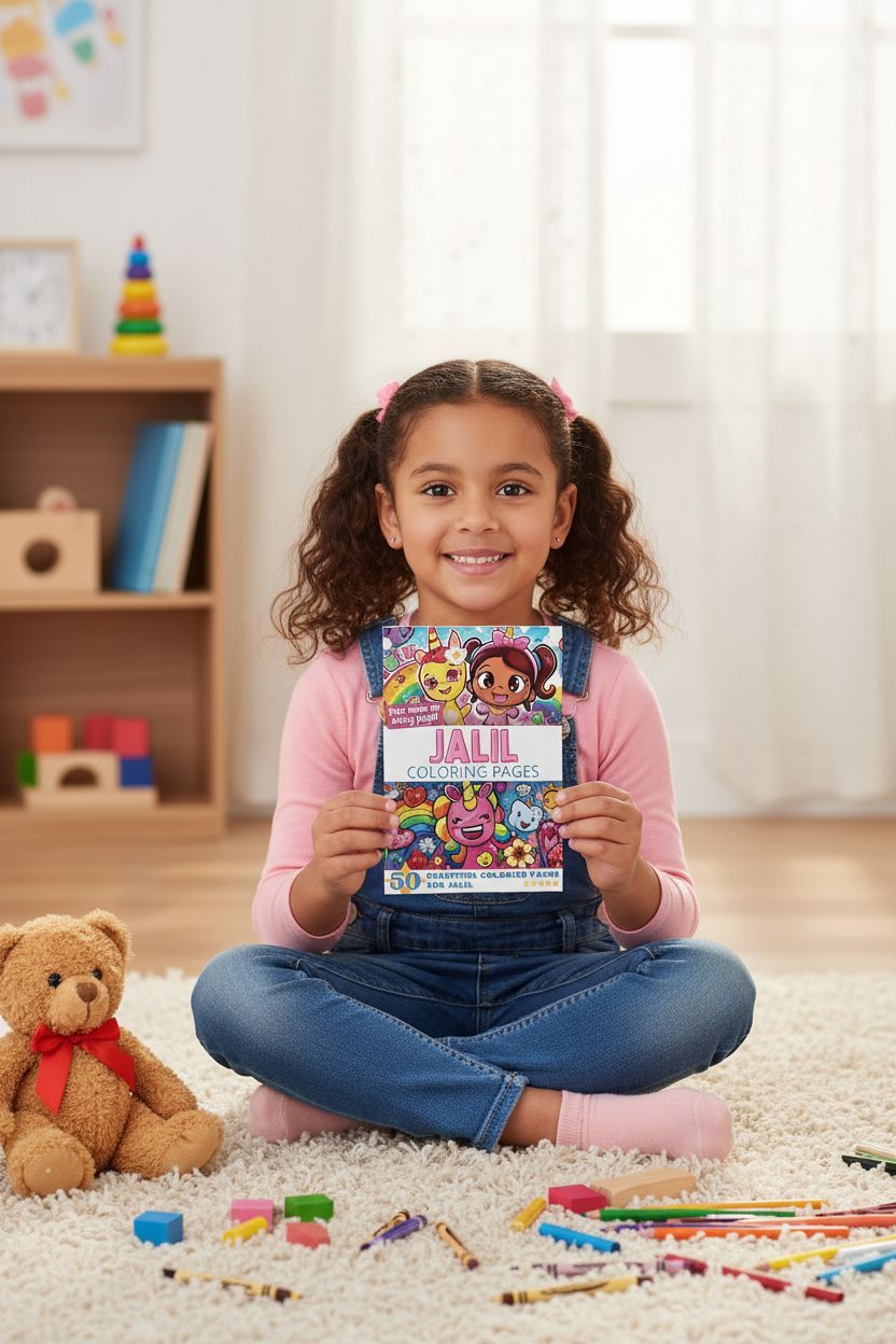 Jalil personal coloring pages