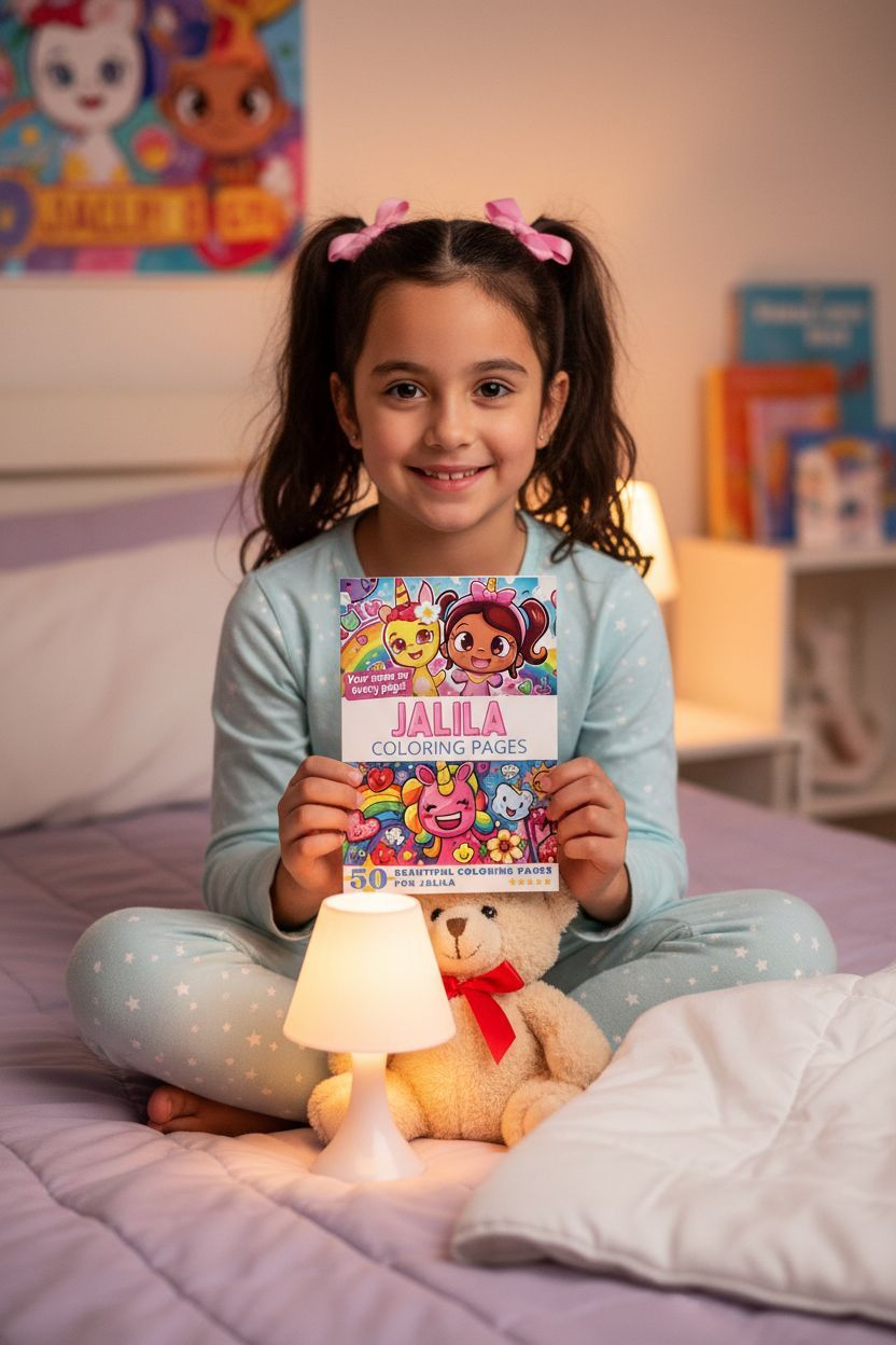 Jalila personal coloring pages