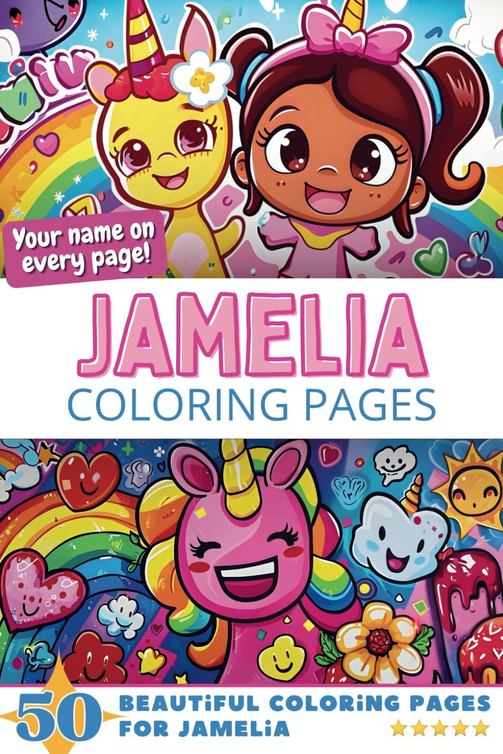 Jamelia Coloring Book Cover