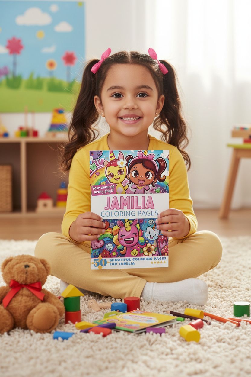 Jamilia personal coloring pages