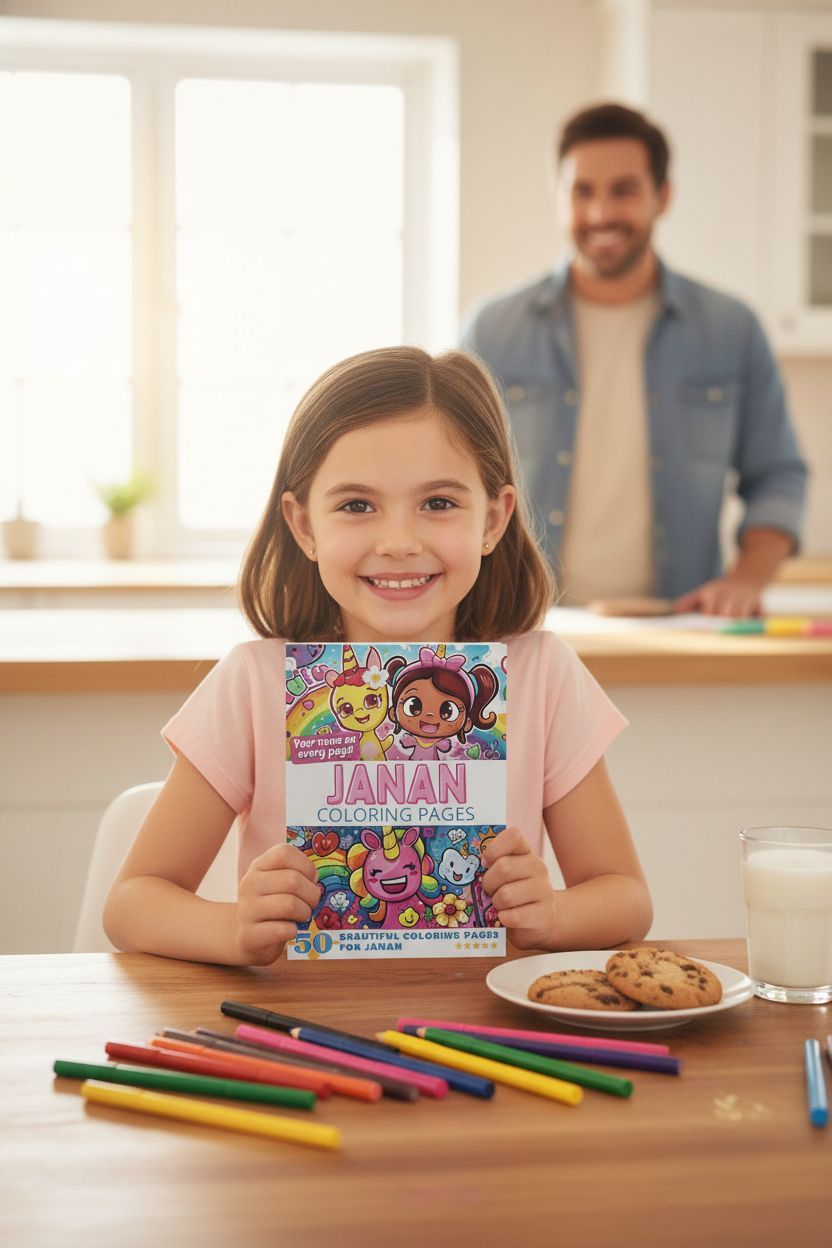 Janan personal coloring pages