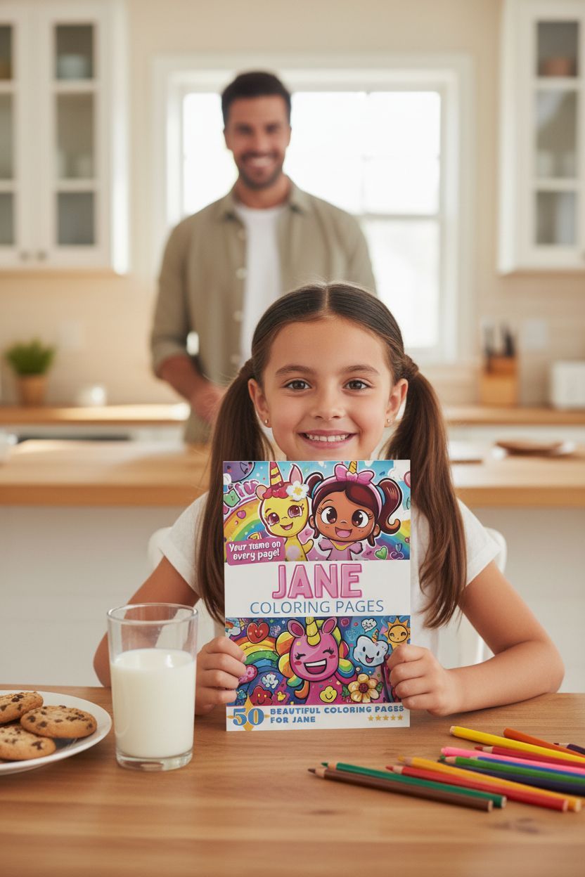 Jane personal coloring pages