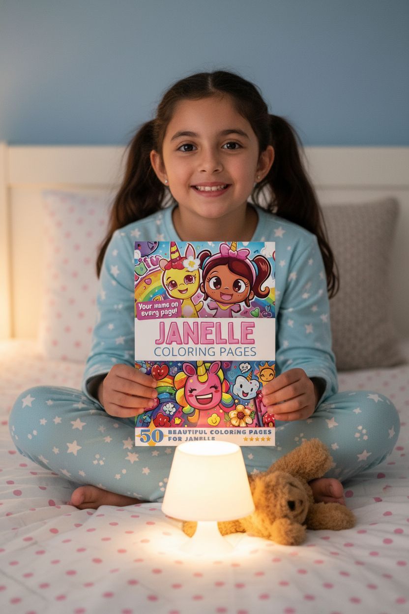 Janelle personal coloring pages