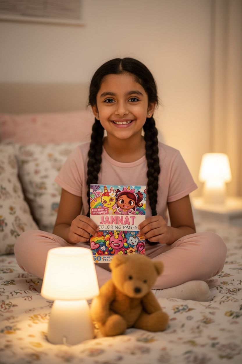 Jannat personal coloring pages