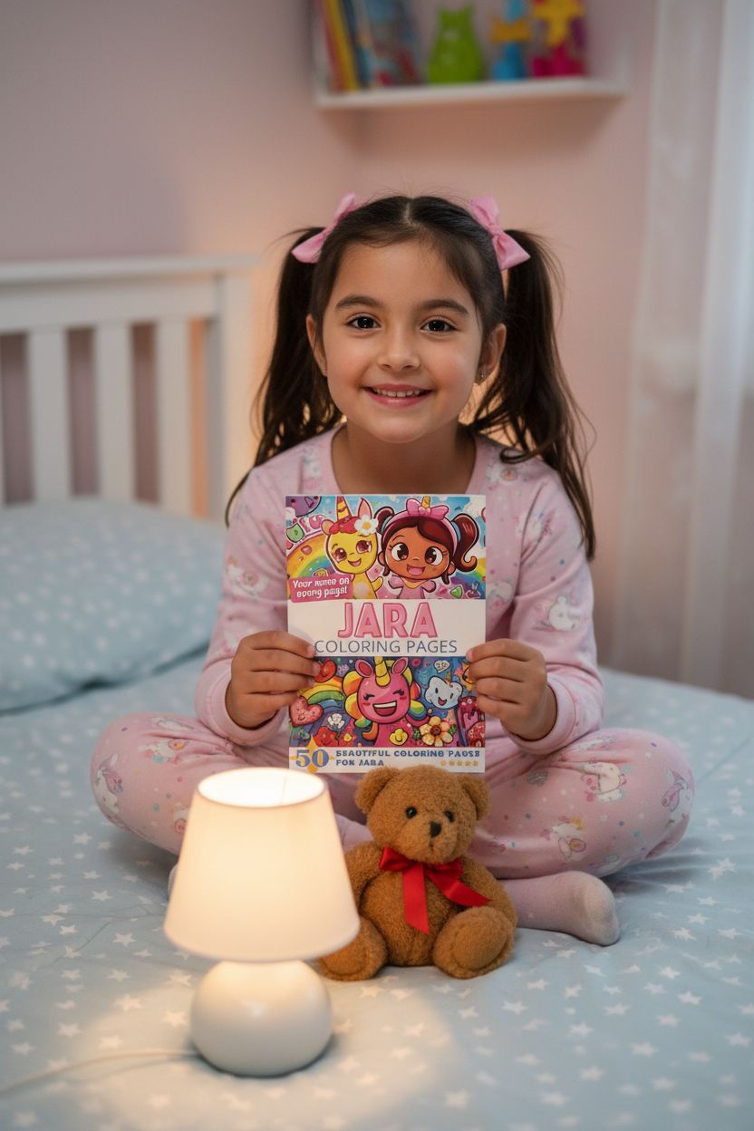 Jara personal coloring pages