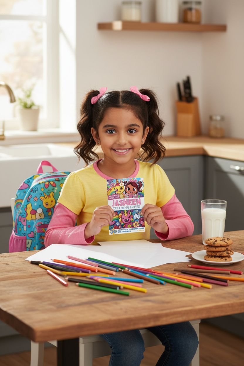 Jasmeen personal coloring pages