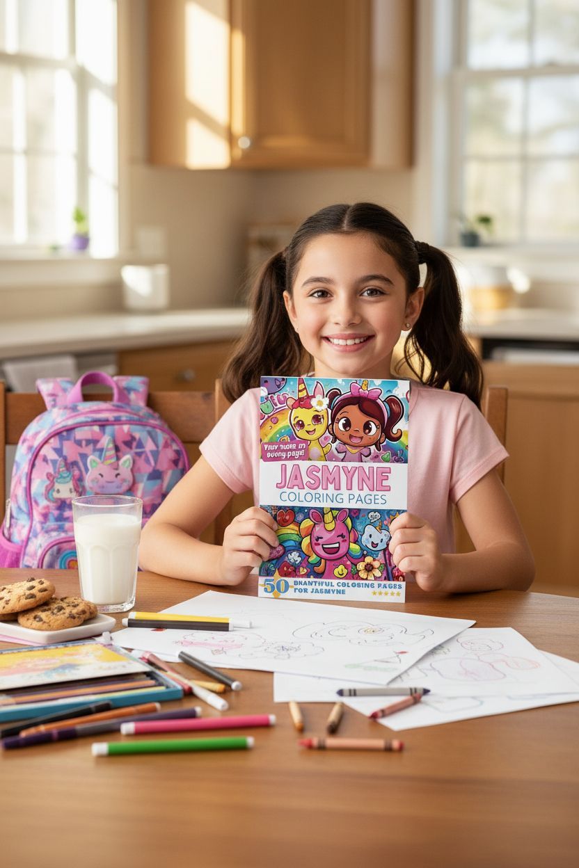 Jasmyne personal coloring pages