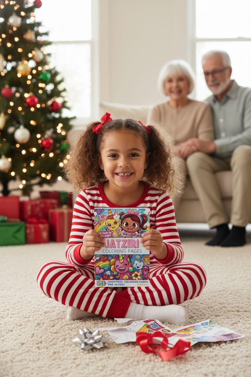 Jatziri Christmas coloring pages gift