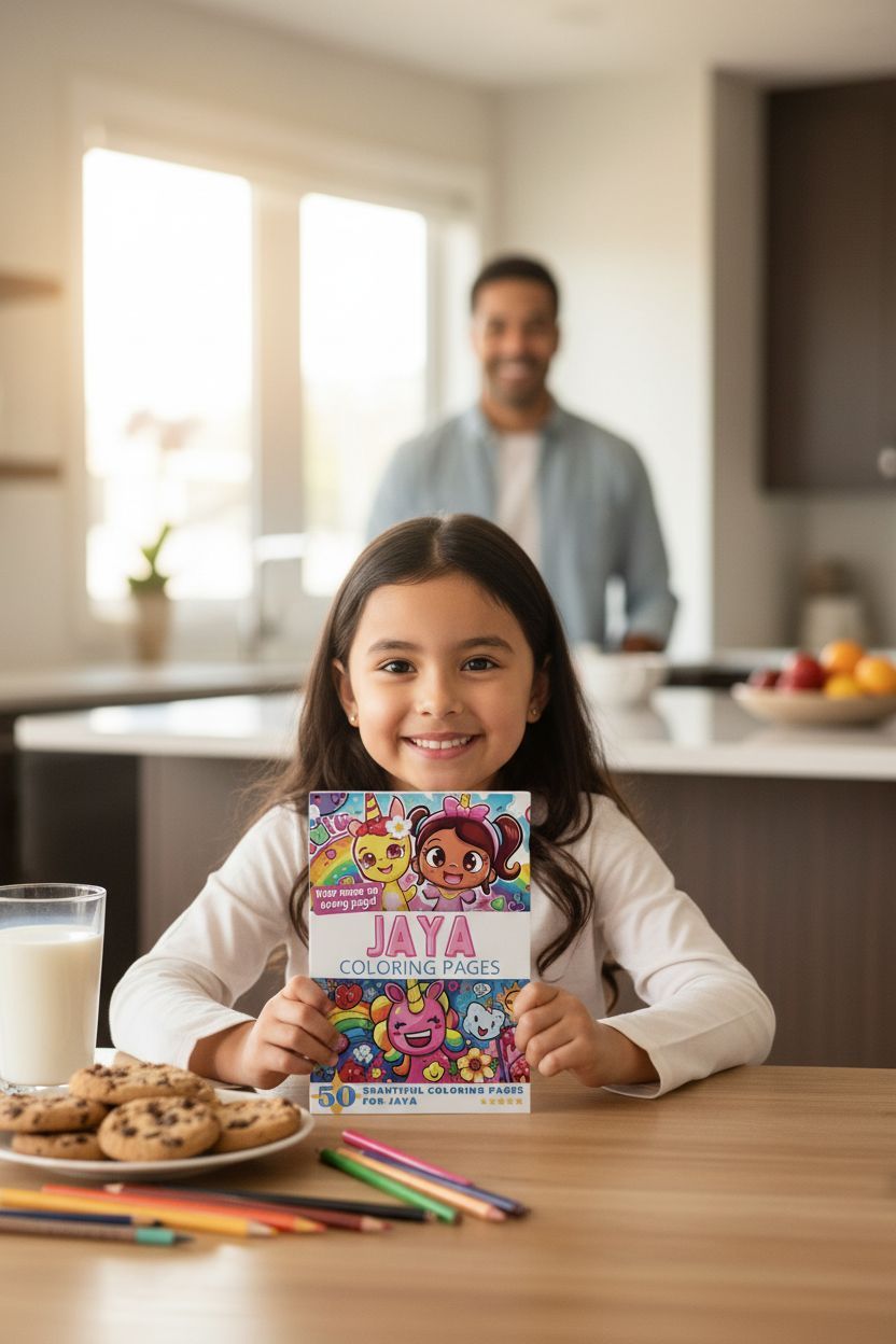 Jaya personal coloring pages