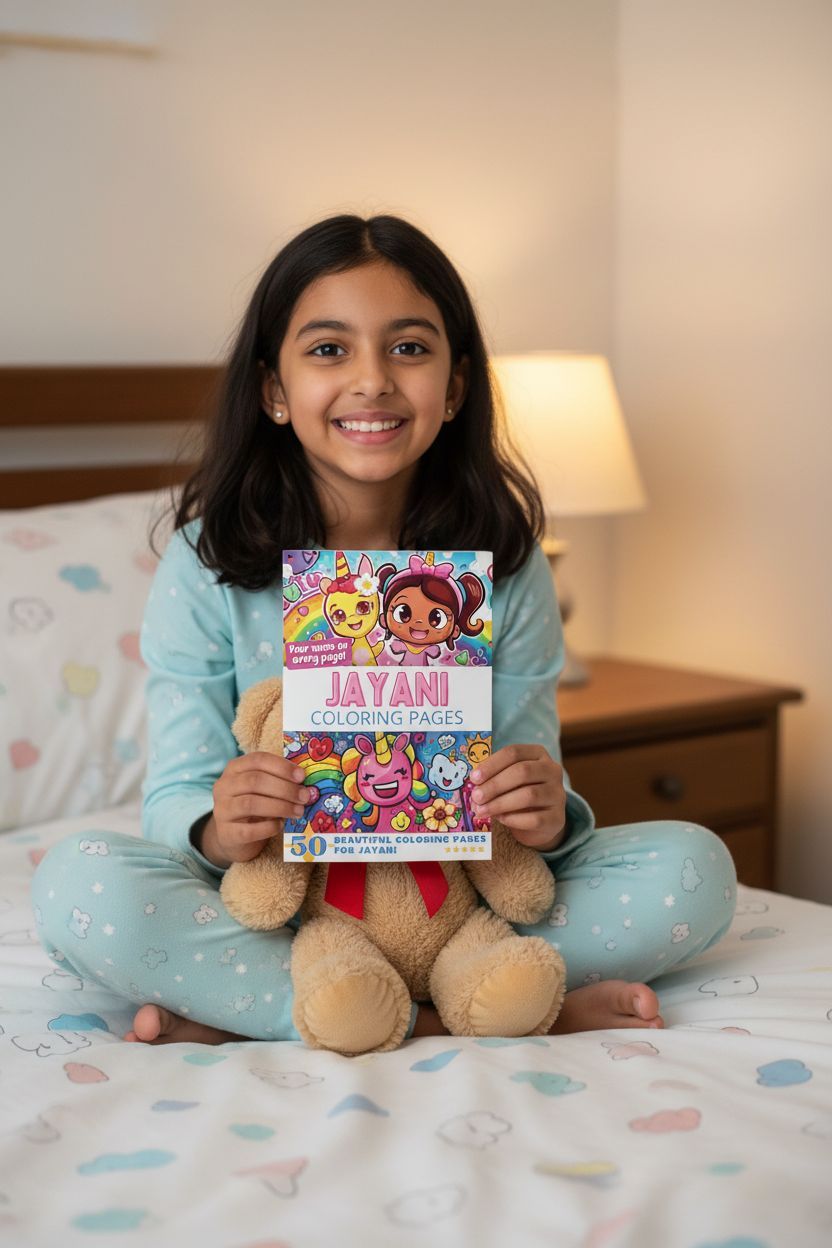 Jayani personal coloring pages