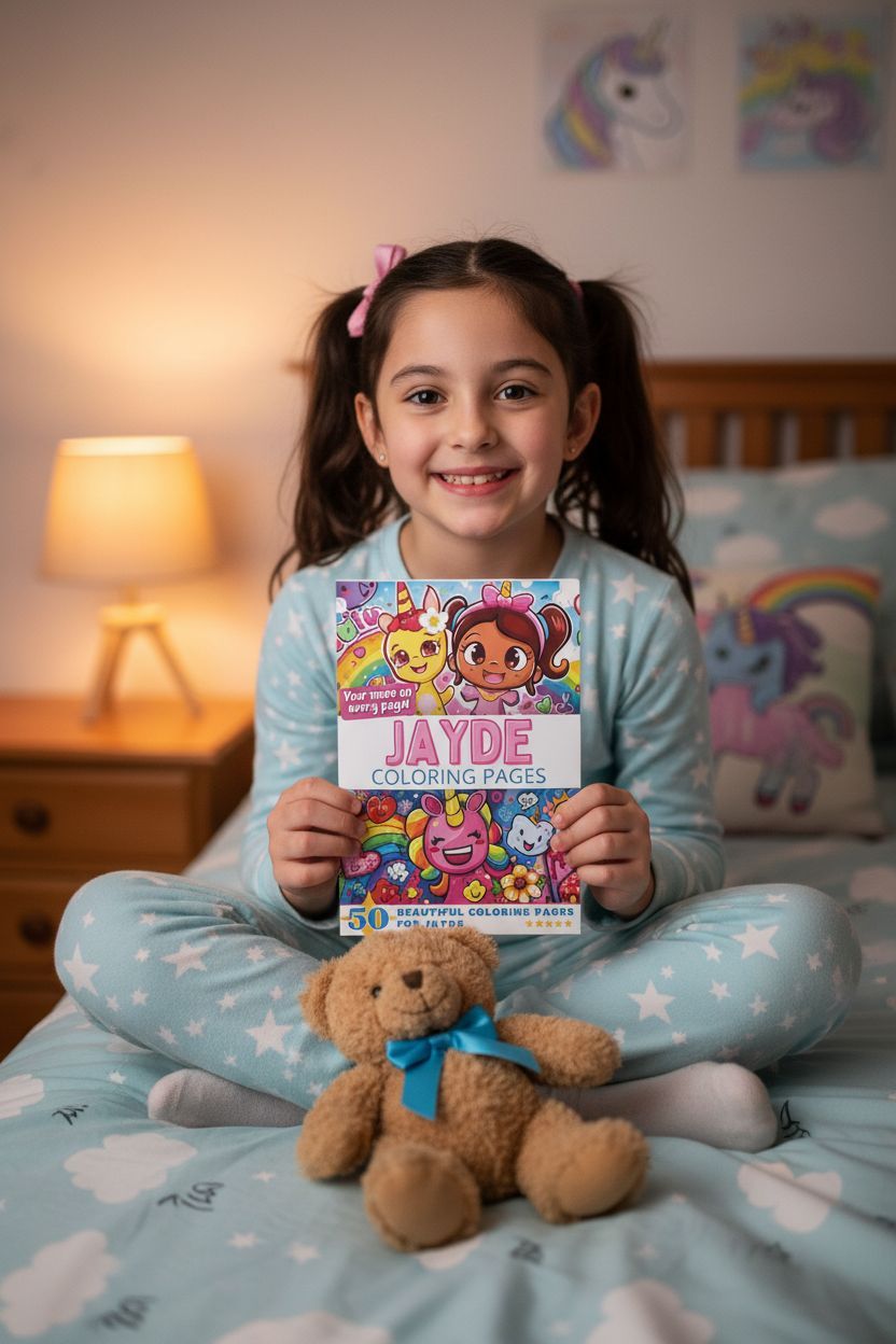 Jayde personal coloring pages