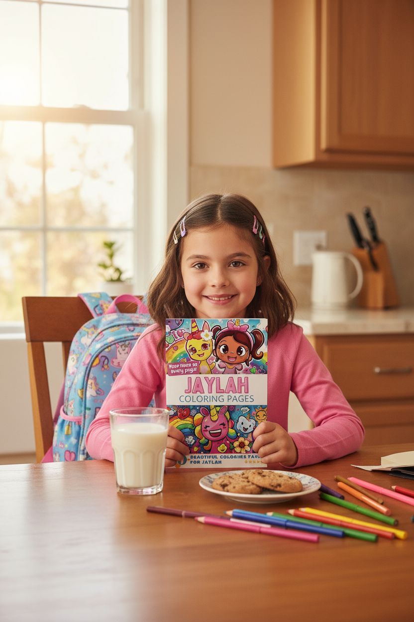 Jaylah personal coloring pages