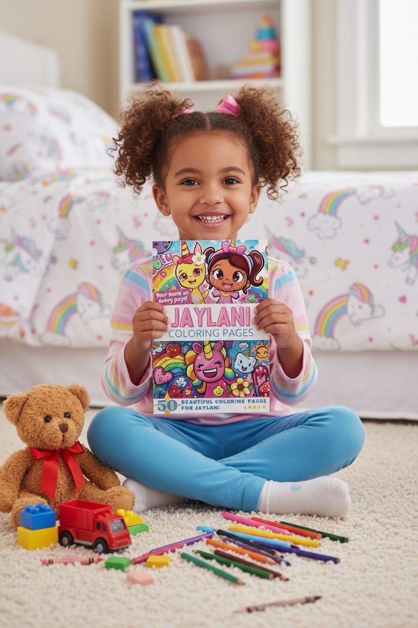 Jaylani personal coloring pages