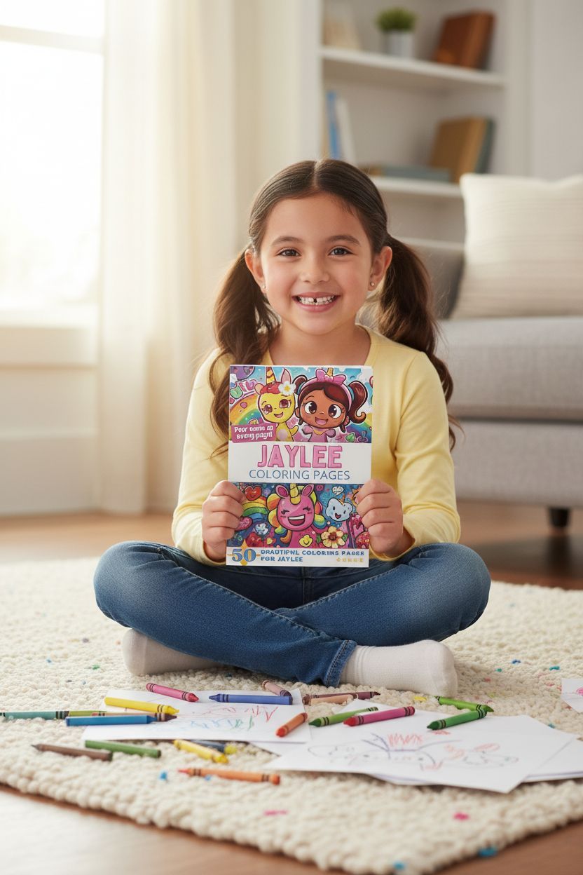 Jaylee personal coloring pages