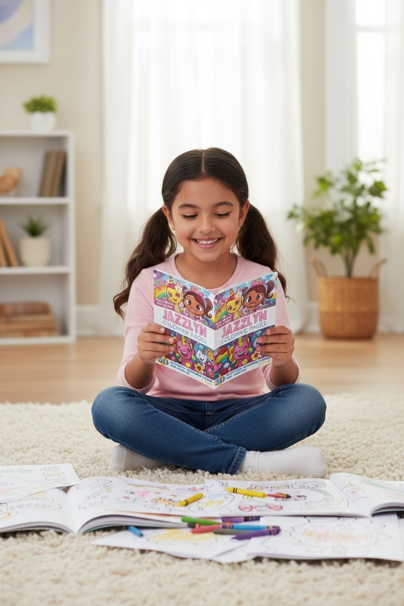 Jazzlyn personal coloring pages