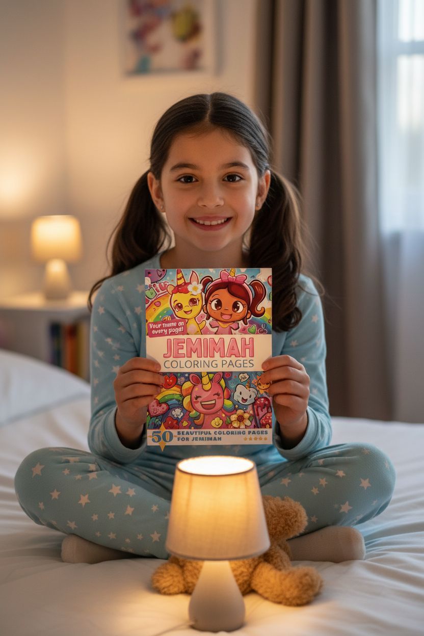 Jemimah personal coloring pages