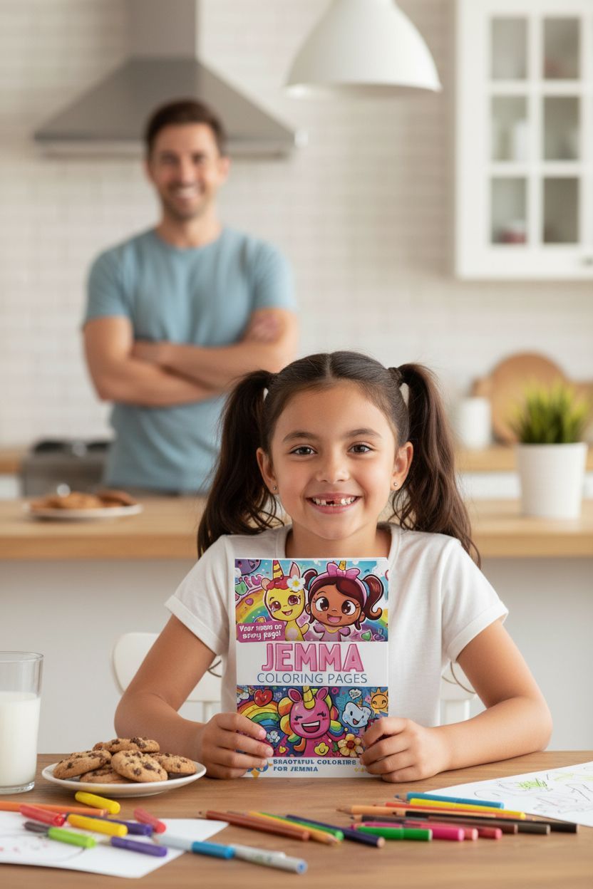 Jemma personal coloring pages